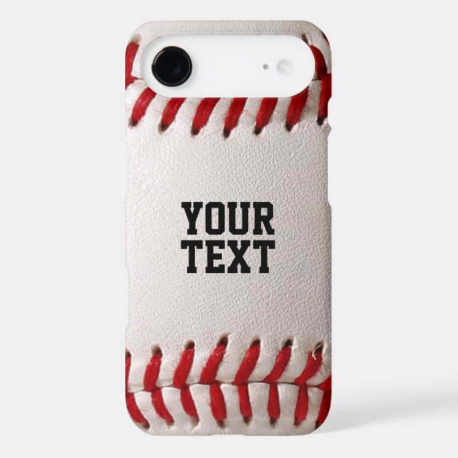 Baseball Softball Stitching Custom Text (Back)