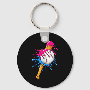Baseball Sport Respect The Drip Boys Baseball Key Ring