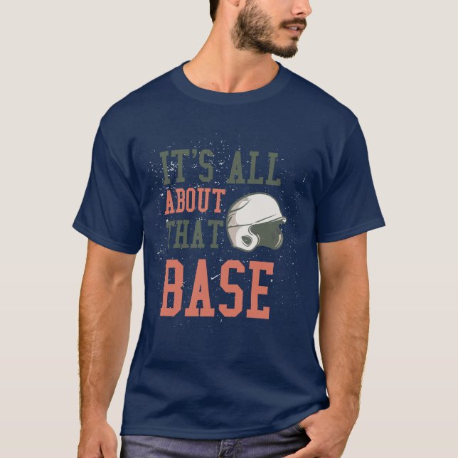 Baseball sport t-shirt design (Front)