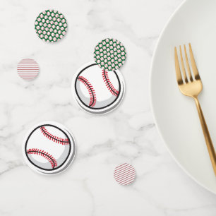 Baseball Sports Balls Kids Party Fun  Confetti