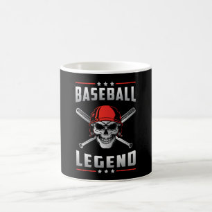 Baseball Sports Catcher Pitcher Bat Funny Gift Coffee Mug