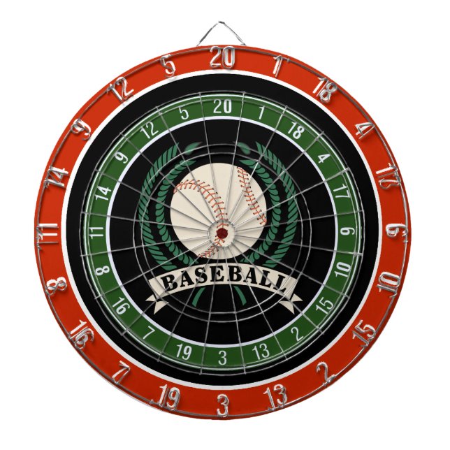 Baseball Sports Dart Board (Front)