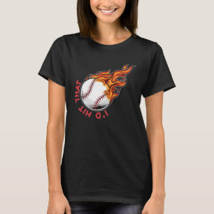 Baseball Sports Hobby Pitcher Pitch Strike Zone Ba T-Shirt