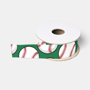 Baseball Sports Kids Party Colorful Fun Grosgrain Ribbon