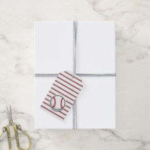 Baseball Sports Kids Team Coach Party Fun Gift Tags