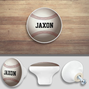 Baseball Sports Knob Cabinet Pull