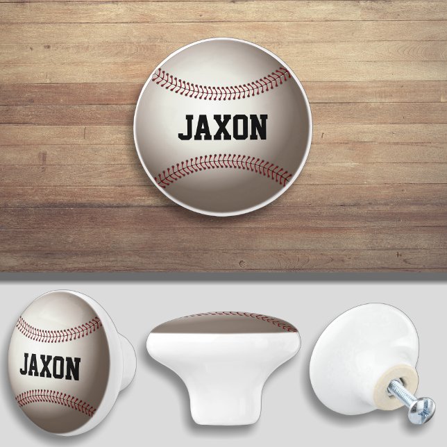 Baseball Sports Knob Cabinet Pull (Creator Uploaded)
