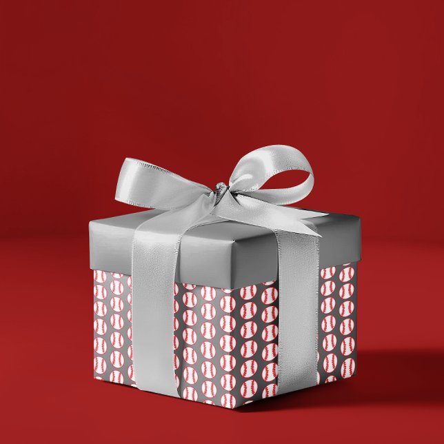 Baseball Sports Party Wrapping Paper (Creator Uploaded)