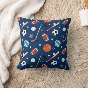 Baseball sports Pattern  Cushion