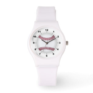 Baseball Sports Peace Love Party Destiny Digital Watch