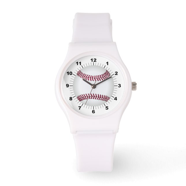 Baseball Sports Peace Love Party Destiny Digital Watch (Front)