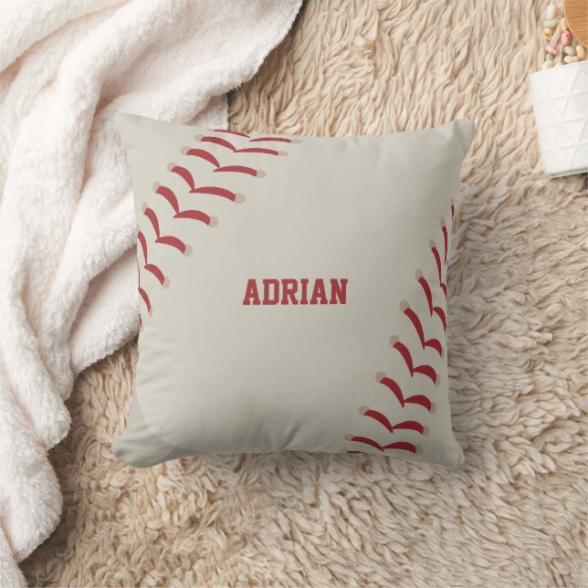Baseball Sports Personalised  Cushion (Blanket)