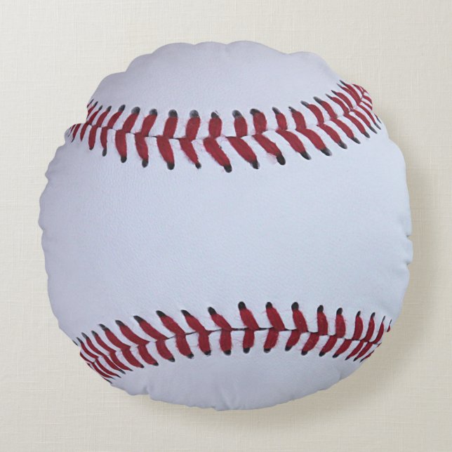 Baseball Sports Round Cushion (Front)