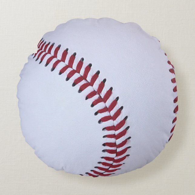 Baseball Sports Round Cushion (Front)