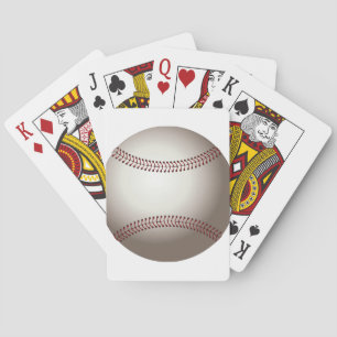 Baseball Sports Team Game Coach Family Friend Fun Playing Cards