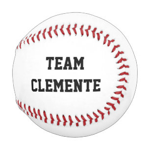 Baseball Sports TEAM NAME Fan Club Game Ball Fun