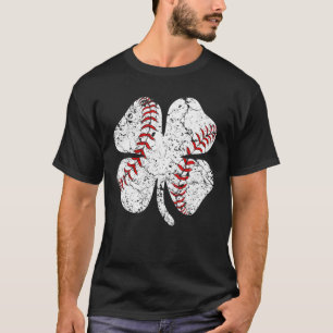 Baseball St Patricks Day Boys Men Catcher Pitcher T-Shirt