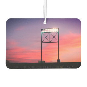 Baseball stadium sunset car air freshener