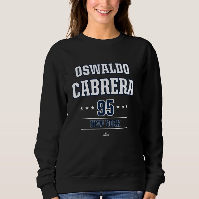 Baseball Star Oswaldo Cabrera New York MLBPA Sweatshirt (Front)