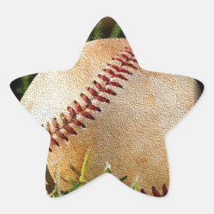 Baseball Star Sticker