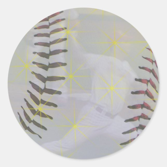 Baseball Star Sticker (Front)