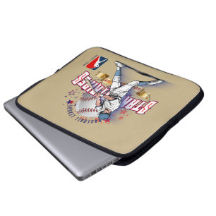 Baseball Stars & Stripes   15" Laptop Sleeve