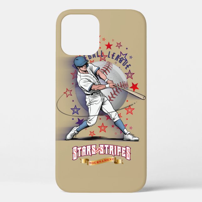 Baseball Stars & Stripes | Case-Mate iPhone Case (Back)