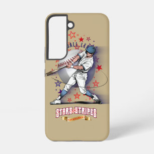 Baseball Stars & Stripes Samsung Galaxy Case