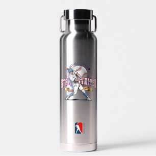Baseball Stars & Stripes   Thor Copper Vacuum Water Bottle