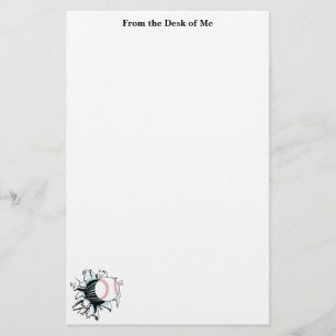 Baseball Stationery