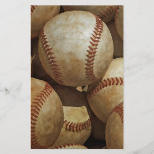 Baseball Stationery