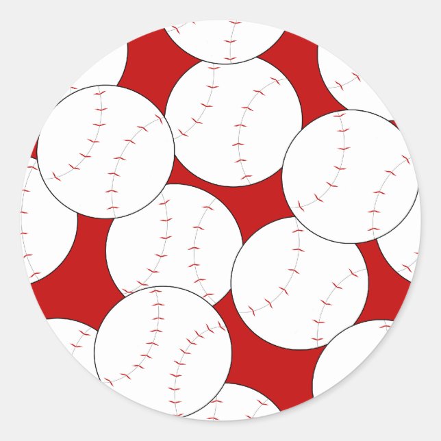 Baseball Sticker (Front)