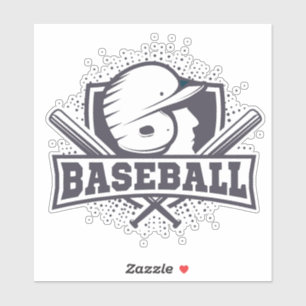 Baseball Sticker