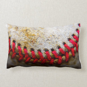 Baseball stitching lumbar pillow