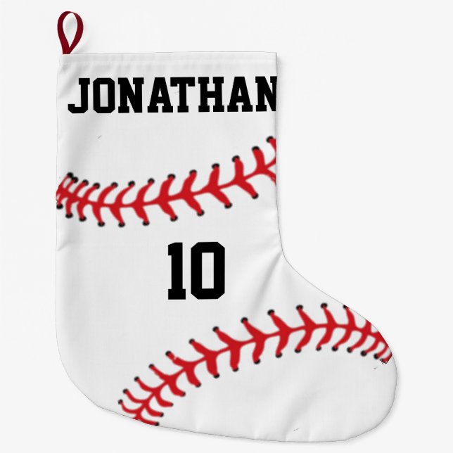 Baseball Stocking (Front)