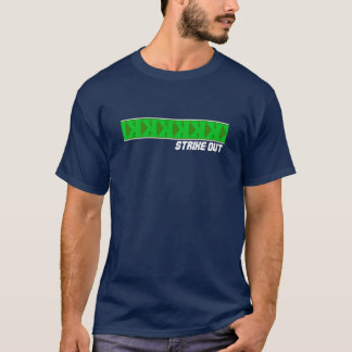 baseball strike out | backwards K T-Shirt