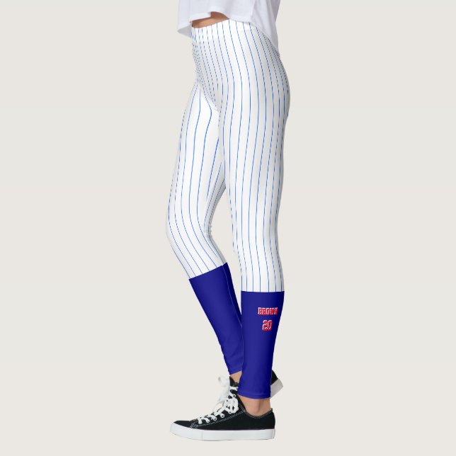 Baseball Style Leggings (Left)