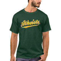 Baseball Style Team Atheist T-Shirt
