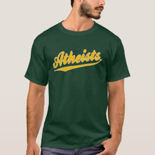 Baseball Style Team Atheist T-Shirt