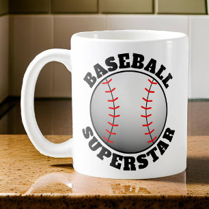 Baseball Superstar Sport Coffee Mug