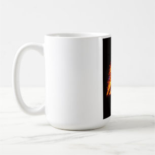Baseball T-Shirt – “Bring the Heat” Fire Sports Gr Coffee Mug