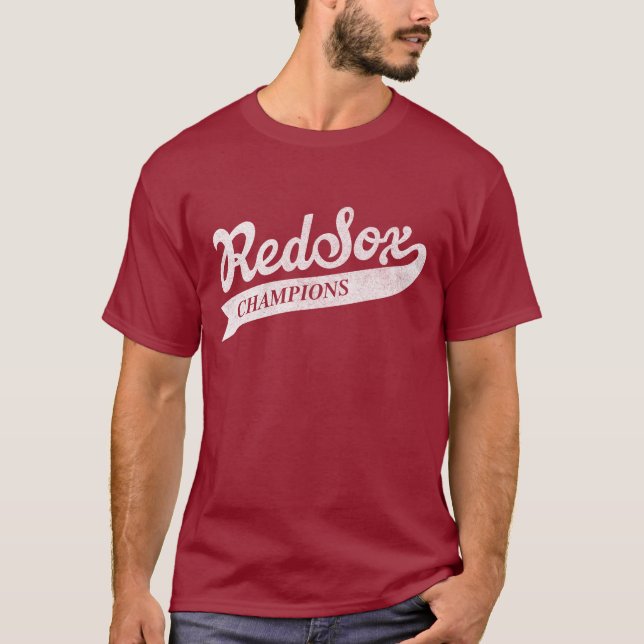 Baseball Team Boston Red So T-Shirt (Front)