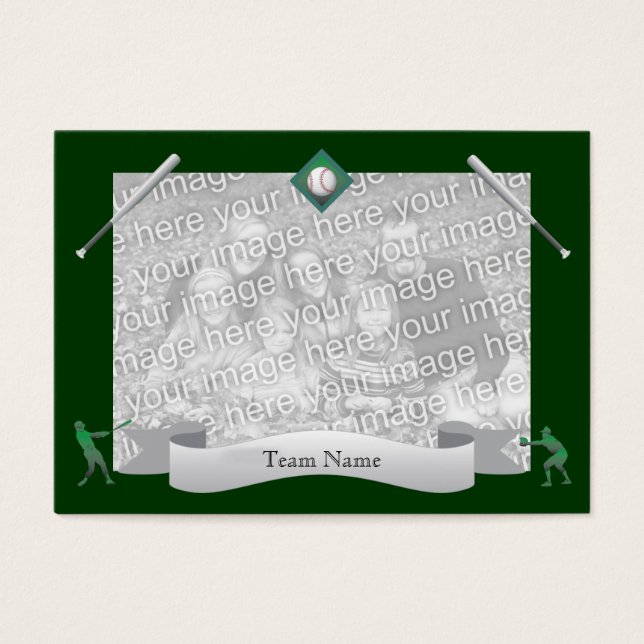 Baseball Team Card (Front)