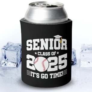 Baseball Team Class of 2025 Graduation Senior 2025 Can Cooler
