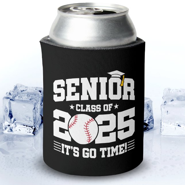 Baseball Team Class of 2025 Graduation Senior 2025 Can Cooler (Creator Uploaded)