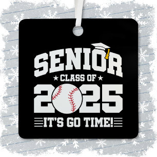 Baseball Team Class of 2025 Graduation Senior 2025 Metal Tree Decoration