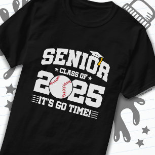 Baseball Team Class of 2025 Graduation Senior 2025 T-Shirt