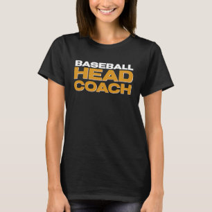 Baseball Team Head Coach T-Shirt