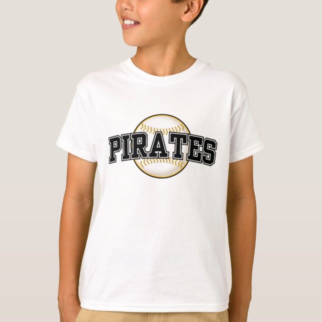 Baseball Team Pittsburgh Pirate T-Shirt (Front)
