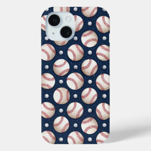Baseball Theme iPhone 15 Case